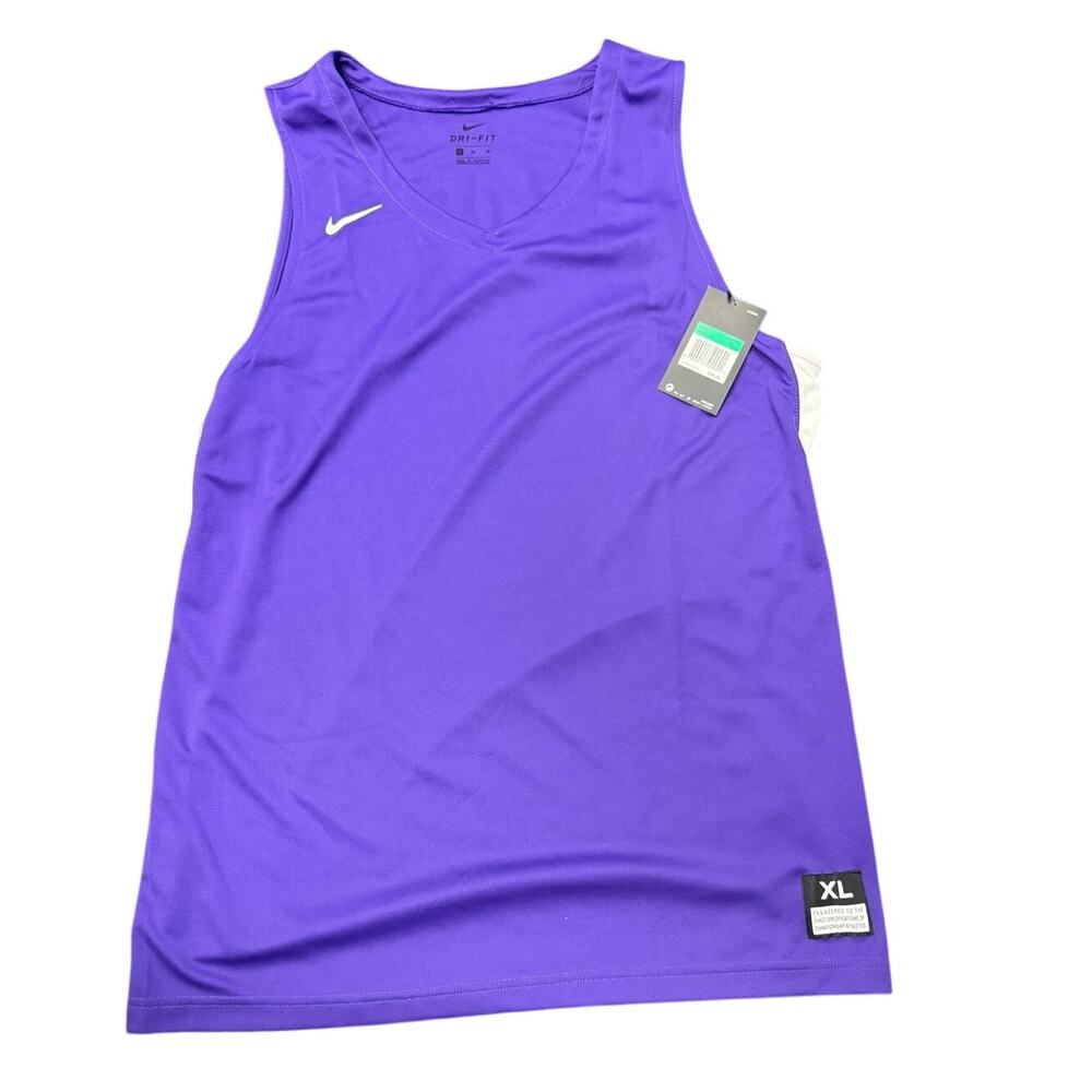 Nike Men's Purple Dri-FIT National Basketball Jersey Tank Top Size XL NWT